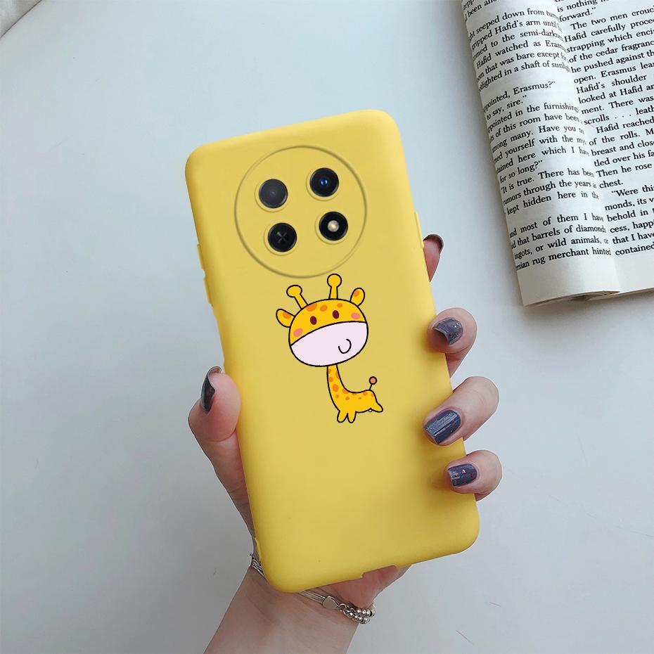 Чехол для Huawei Nova Y91 2023, милый мультяшный кот, Funda, мягкая силиконовая задняя крышка для Huawei NovaY91 Y 91 STG-LX1 STG-LX2, чехол для телефона