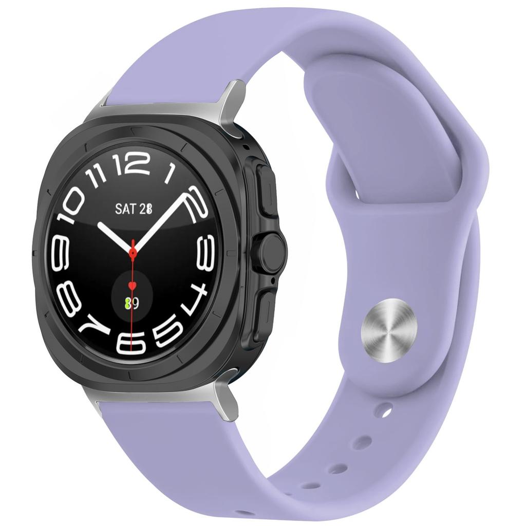 Спортивный силиконовый ремешок для Samsung Galaxy watch 7 ultra Ремешок 47 мм Аксессуары correa Браслет galaxy watch 7 FE 44 мм 40 мм 40 ремешок