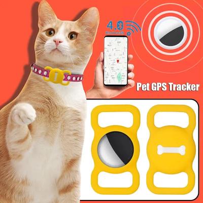 GPS-трекер для домашних животных, умный локатор, бренд для собак, обнаружение домашних животных, носимый трекер, Bluetooth для кошек, собак, птиц, устройства сле...