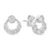 Silver Earrings with Cubic Zirkonia (2186120)