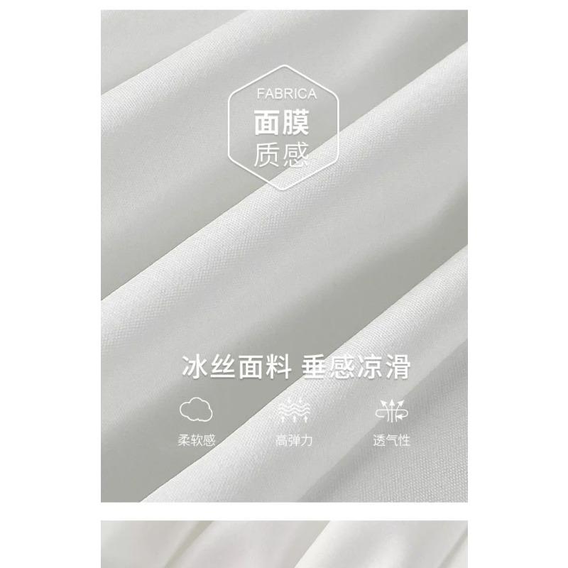 Safety Pants Ice Silk Three Point Seamless Lace Anti-slip Shorts Women's Summer Thin Leggings Over Wear