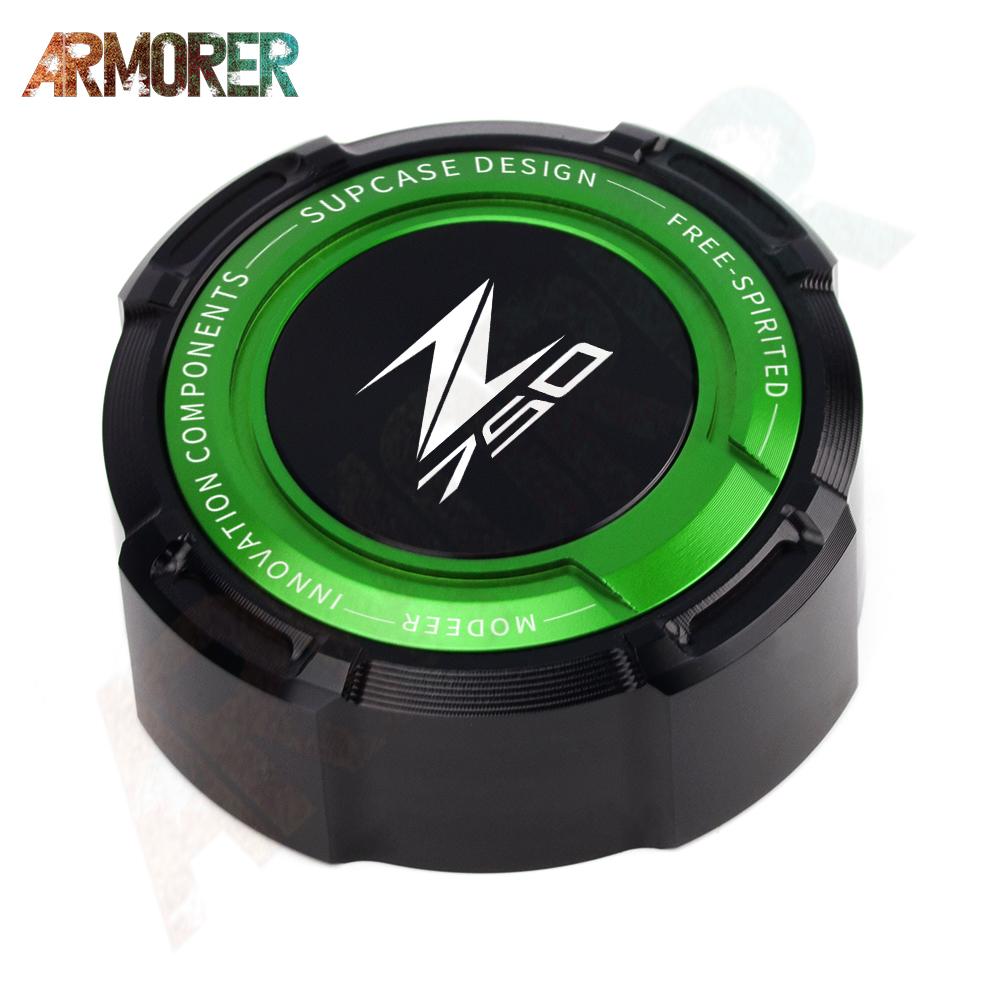 Для KAWASAKI Z 650 750 900 1000 Z650 Z750 Z900 Z1000 мотоцикла с ЧПУ алюминиевая задняя тормозная муфта, крышка резервуара для жидкости