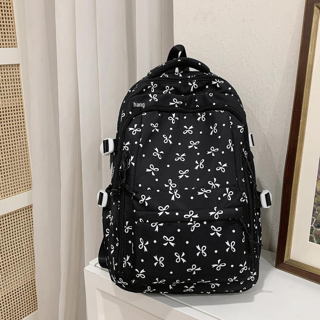 Цветочный Милый Рюкзак для Женщин: Большая вместимость, идеально для школы - Подходит для учащихся средней и начальной школы