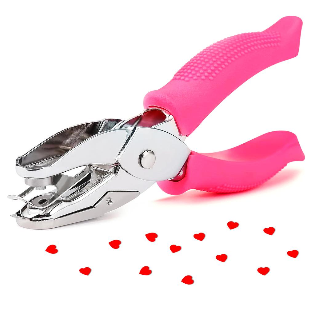 Pliers Mini Small Metal Single One 1 Hole Heart Paper Edge Puncher for Leather for Scrapbooking
