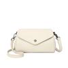 Women's Leather Armpit Bag  Solid Color  Envelope Flip Wallets  Casual Purse  Retro Style