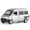 1/32 Scale Wuling Rongguang Van MPV Alloy Car Diecast Metal Model Sound & Light Pull Back Toy Car Central Control Ornaments Kids Toys