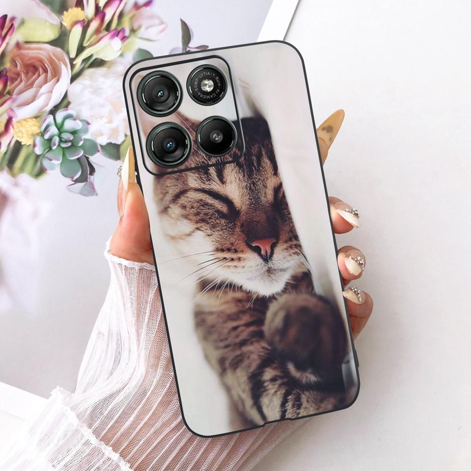 Для Motorola Moto G77 5G Чехол XT2621-4 Роскошный Чехол с Рисунком Цветов Мягкий Силиконовый Чехол Для Moto G67 G 77 MotoG67 MotoG77 5G Сумки