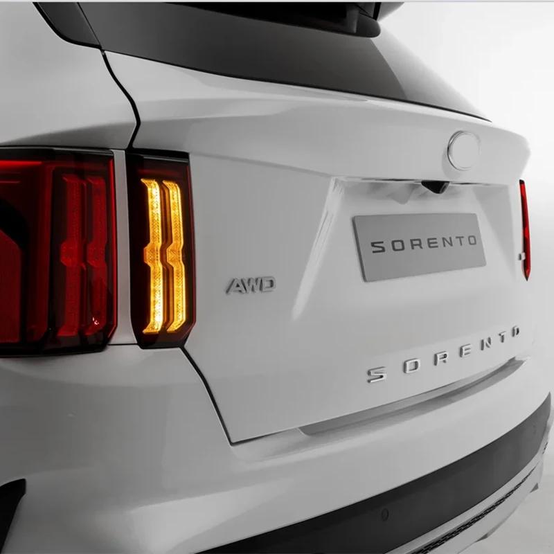 For KIA SORENTO Car Styling Letter Emblem Rear Trunk Body Front Hood Badge Sticker Accessories Decoration rdxbt90