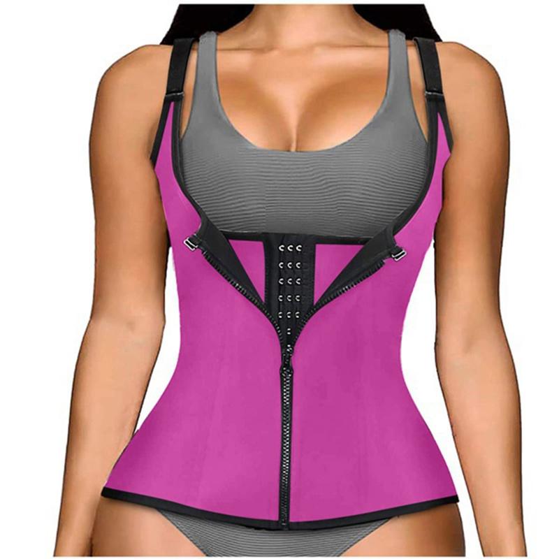 Waist Trainer Corset Vest for Weight Loss Tummy Control Cincher Corset Neoprene Belly Reducing Shaper Workout Trimmer Belt Body Shaper