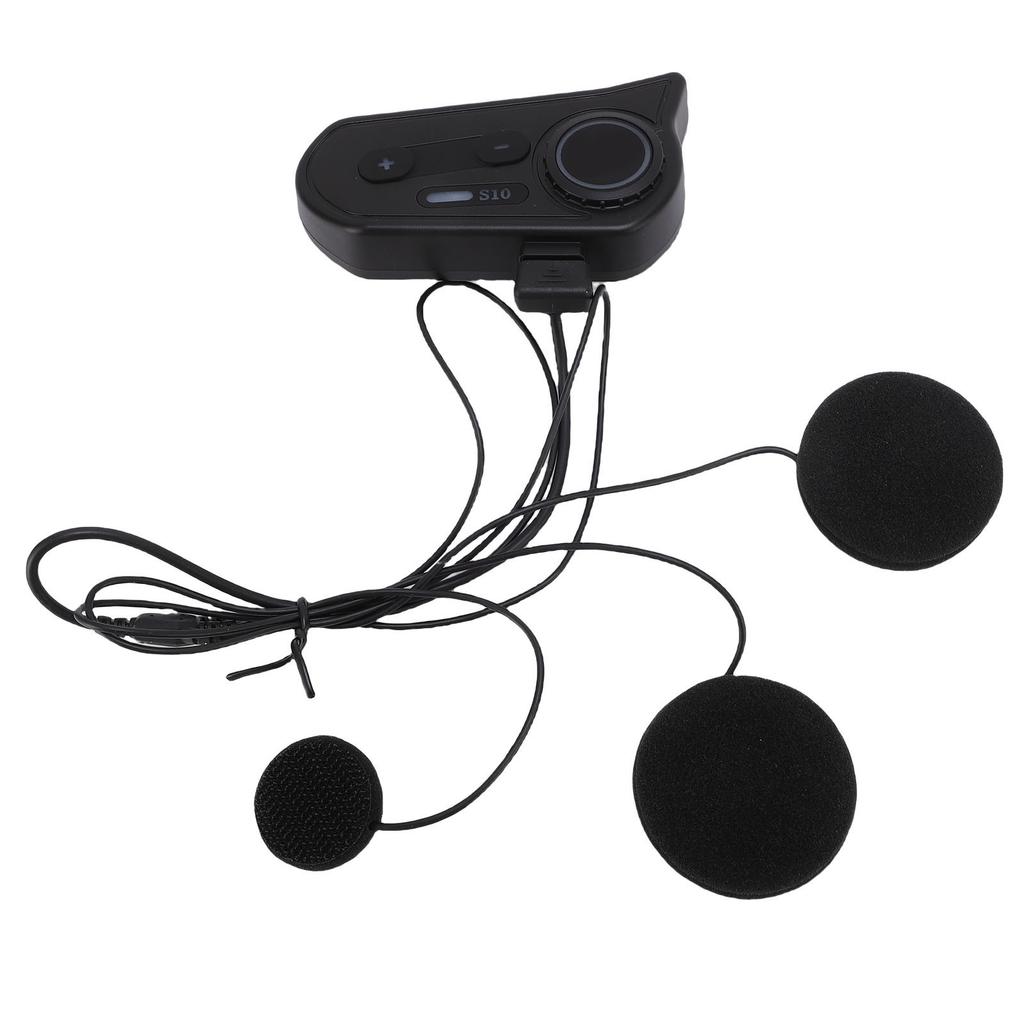 Мотоциклетная гарнитура беспроводная Bluetooth водонепроницаемая пыленепроницаемая с шумоподавлением мотоциклетный наушник для различных шлемов