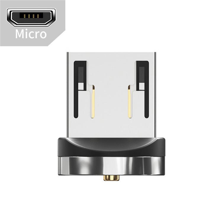 Вращающийся на 540° магнитный кабель для быстрой зарядки для устройств Apple и Type-C