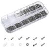 Tweezer 5 Pairs Nose Pads Tiny Screws Eyeglass Repair Kits Stainless Steel Sunglasses Repair Tools