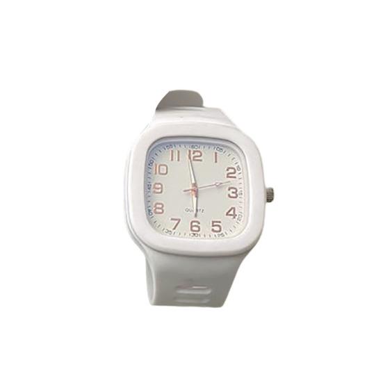 Наручные часы с квадратным циферблатом, электронная указка, темперамент, 30 м, водонепроницаемая пряжка, цифровой циферблат, повседневные наручные часы, аксессуар для одежды