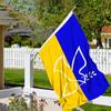 3х5 Украина Украинский маленький флаг 3х5 футов Баннер для дома Супер полиэстер Премиум, устойчивый к выцветанию