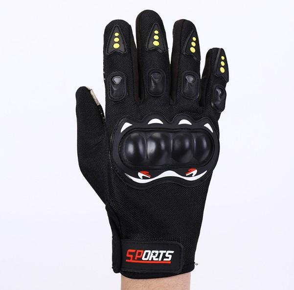 Screen Touch Custom logo Printed Racing Gloves Motorcycle Sports Breathable Gloves in Summer Winter