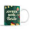 Mug - Noël Basile - Ceramic - Printed Front/Back - 325 Ml - Green