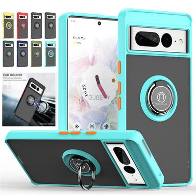 Чехол Armor Matte для Google Pixel 9 Pro XL, чехол для Pixel 8 8A, магнитный держатель, подставка, противоударный чехол Fundas