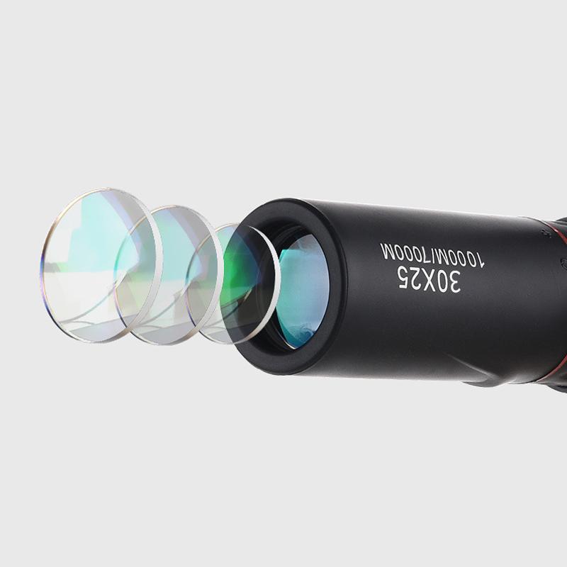 Outdoor Monocular Binoculars High Power HD Night Vision Mini Portable