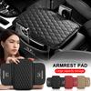 1Pcs Leather Auto Consoles Car Armrest Cushion with Storage Car Styling For Fit Mugen Insight Type S R VTEC Vezel RR SiPilot Fit XRV CRV HRV Dio