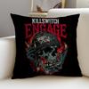 Metal KKillswitch EngageS Cushion Cover Breathable and skinfriendly linen pillowcase square removable and washable cushion