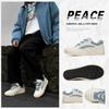 2025 Chunky Sneakers Autumn Low Top Lace Up Skateboard Shoes Comfortable Flat Casual Walking Student Tenis Masculino