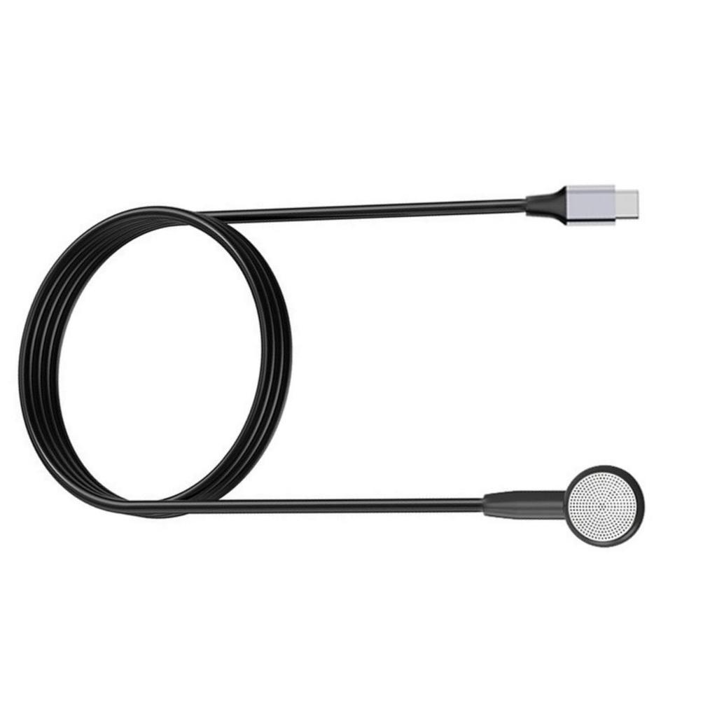Легкие проводные наушники Type C, одна вставка, без микрофона, простой дизайн plug-and-play, унисекс.