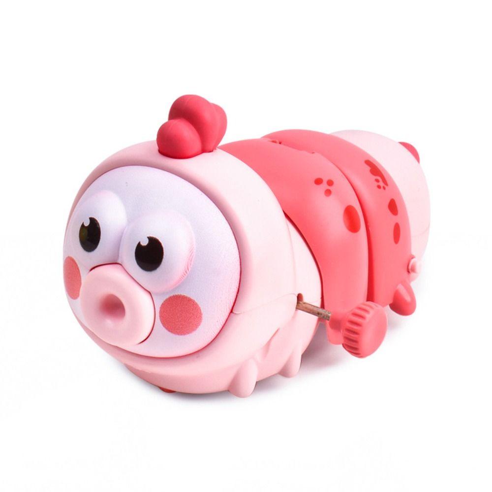 Telescopic Caterpillar Puzzle Winding Toy Chain Winding Wind-Up Crawling Toy  Children