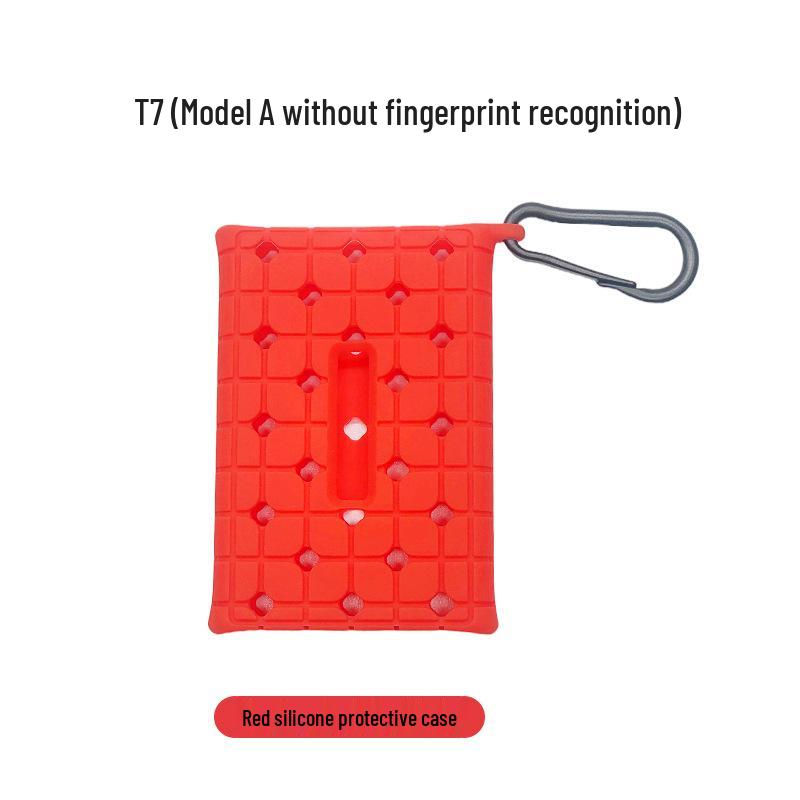 Силиконовый защитный чехол для портативного SSD Samsung T7 Touch & T9