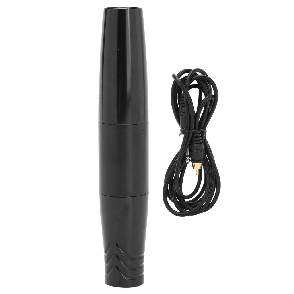 RCA Интерфейс Тату Ручка Машинка Татуировки Боди-Арт Ручка Татуировки для Картридж Игла Черный