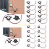 B03C Set of 10pcs Loud Piezoelectric Buzzers Active Piezo Buzzers 3-24V Continuous Beep Alarms for Electronic Application