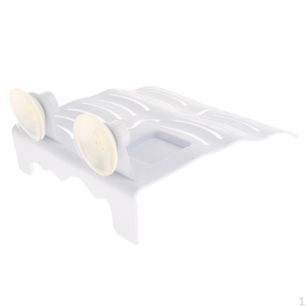 Aquarium Reptile Turtle Pier Basking Terrace Foating Island Platform White