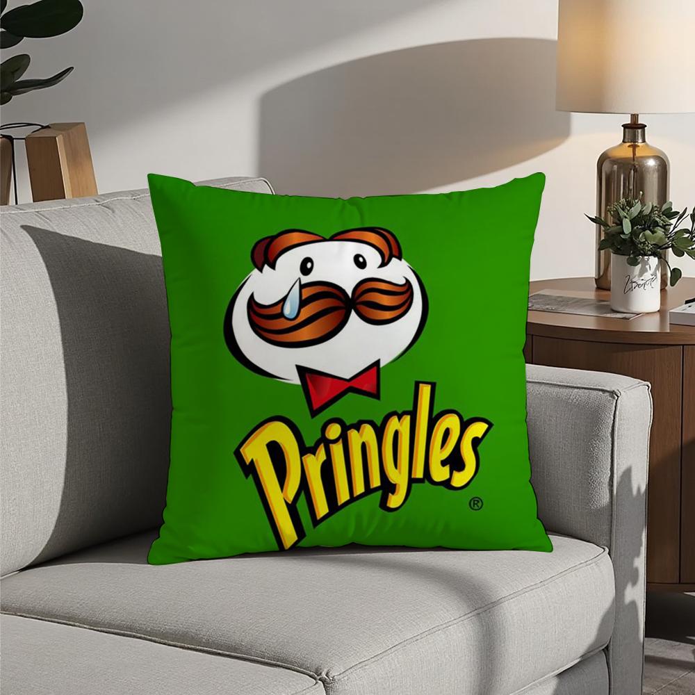 Бородатый P-Pringles Наволочка 3D Принт Полиэфирное волокно 40*40см Дом Диван Декорация Праздничный подарок