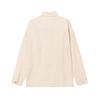 AMI Autumn and Winter Classic Heart Embroidered Casual Cotton Solid Color Long Sleeved Shirt On the Chest