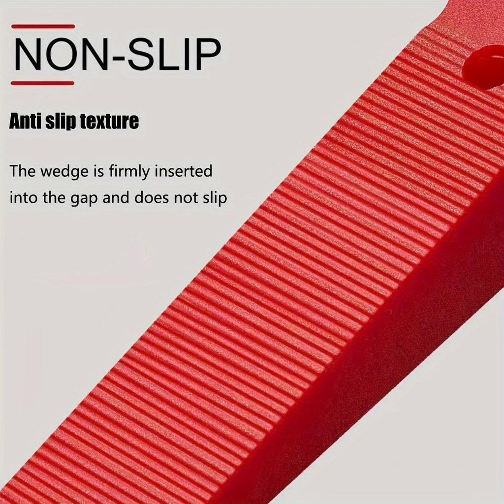 5pcs Plastic Shims Kit - Duty Hard Rubber Shims, Flexible Furniture Levelers,Stackable Shims for Wobbly Table,Chair,Cabinet Fix