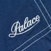 Palace Унисекс шорты темно-синего цвета с эффектом стирки Синие P28ST044