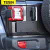 TESIN Car Tailgate Door Grab Handle License Plate Holder Bracket for Jeep Wrangler JL 2018- Car Exterior Accessories