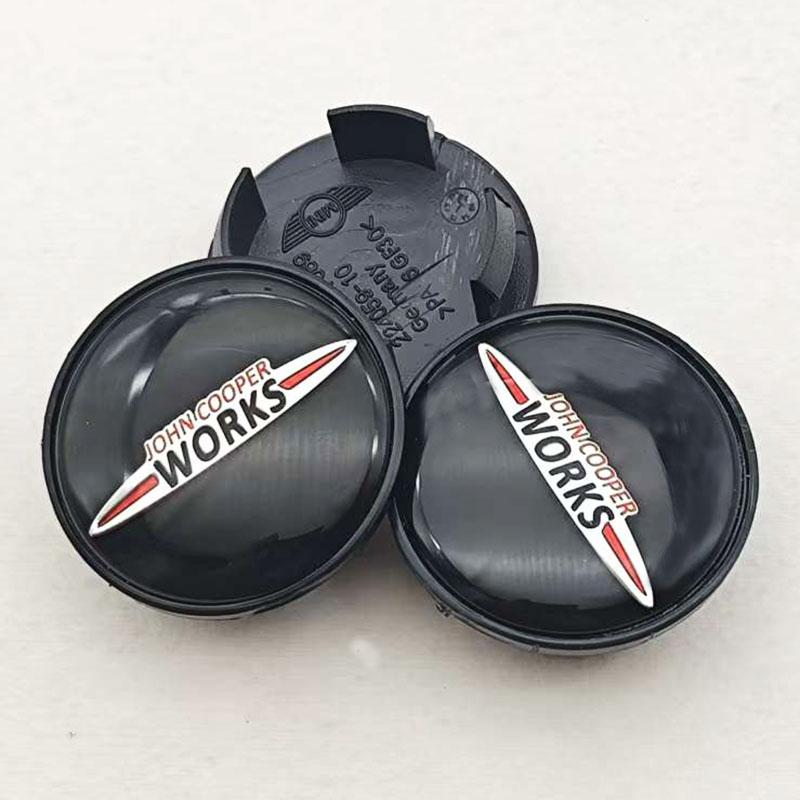 4pcs 54mm Car Wheel Center Hub Cap for MINI Cooper S Works JCW One R50 R52 R53 R55 R56 R57 R58 R59 R60 R61 Accessories