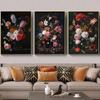 Beauty Various Flowers Vintage Poster and Prints Famous Wall Retro Aesthetic Art Pictures Still Life Canvas Paintings Living Room Bedroom Home Decor