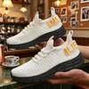 Breathable Women Sneakers Fashion Gym Casual Light Walking Shoes Fashion Soft Soled Comfortable Striped Tennis Sneakers For Men