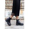 Women's Genuine Leather High Soled Casual Boots