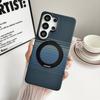 For Samsung Galaxy S26 Ultra 5G Case Ultra-thin Skin-Friendly Magnetic 360 Rotating Holder Shockproof Hard Back Case Accessories