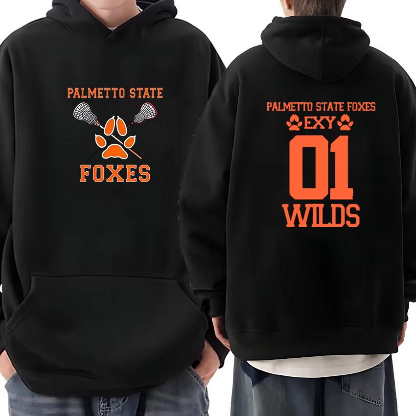 All for The Game The Foxhole Court Palmetto State Foxes WILDS Graphic Hoodie Men Women Vintage Tops Long Sleeve Fleece Pullovers