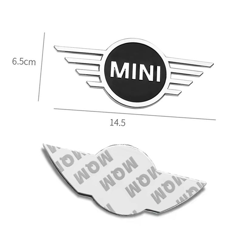3D Car Chrome Emblem Sticker Auto Trunk Decoration Badge Label For BMW MINI WORKS One Cooper JCW R60 R59 R58 R57 R56 R55 R53 R52