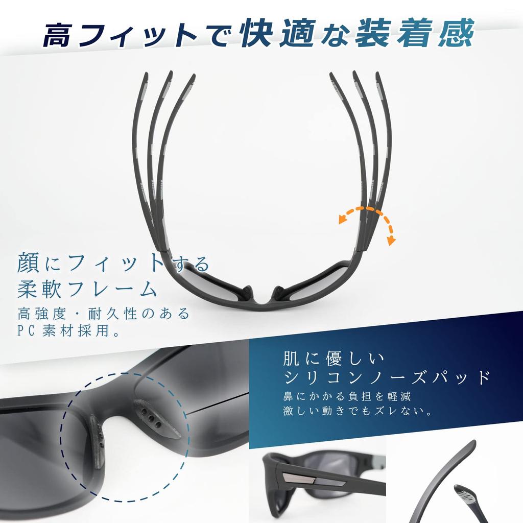 Поляризованные солнцезащитные очки для мужчин Будьте едины с природой с поляризованной защитой от УФ-излучения UV400 Спортивные Классические Легкие Для рыбалки Вождения Мотоцикла Гольфа