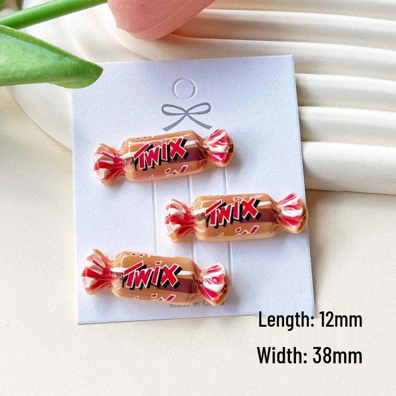 Смола Конфета Имитация Еды: Украшения своими руками, чехлы для телефонов, патчи для кроксов, заколки и аксессуары для волос.