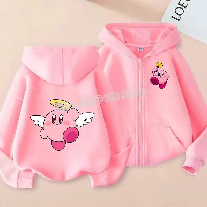 Child Clothing Personalized Fashion Cute Zipper Coat Girl Autumn Jacket Kid Clothes Cartoon with Hooded Sweatshirt