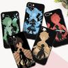 Черный чехол из ТПУ для iPhone 5 5S SE 2020 6 6S 7 8 plus x 10 XR XS 11 12 13 mini pro MAX задняя крышка Genshin Impact Anime