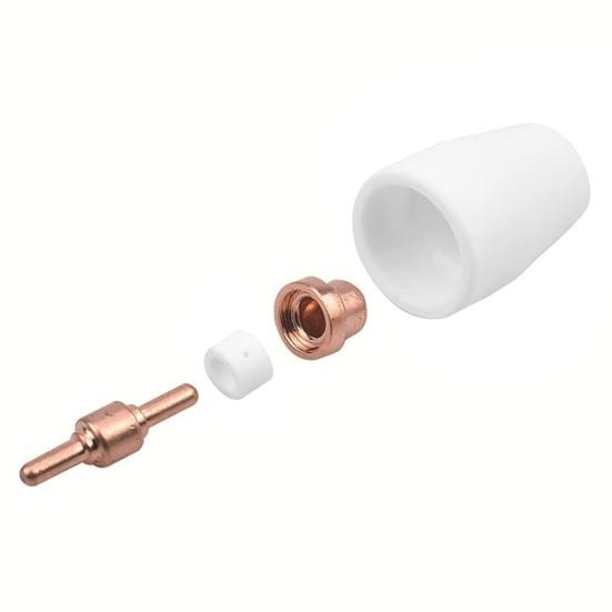 100 шт. PT31 LG40A расходные материалы для плазменной резки, прочные, простые в установке, компактные, профессиональные, комплект наконечников для электродов, мастерская