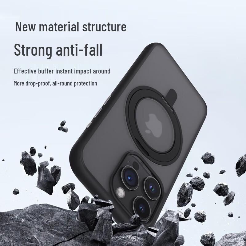 Mr. Blue Gorilla iPhone 16 Magnetic Stand Phone Case