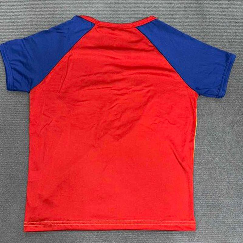 Европейский и американский женский короткий топ Y2K для девочек с вышитыми буквами, обнаженным пупком, облегающая футболка с короткими рукавами и круглым вырезом